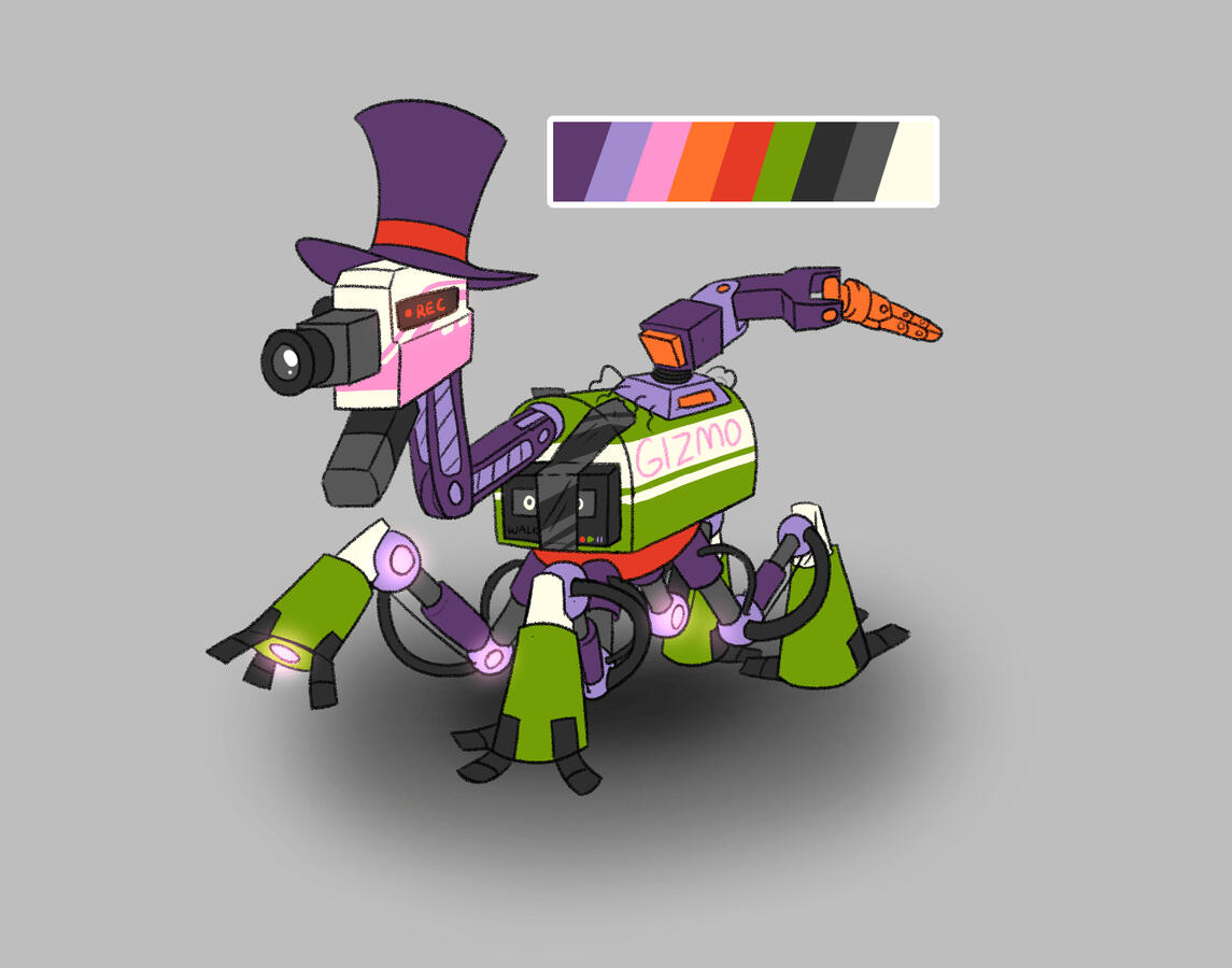 Sci Fi Reimagining of Gizmo (Original Character)